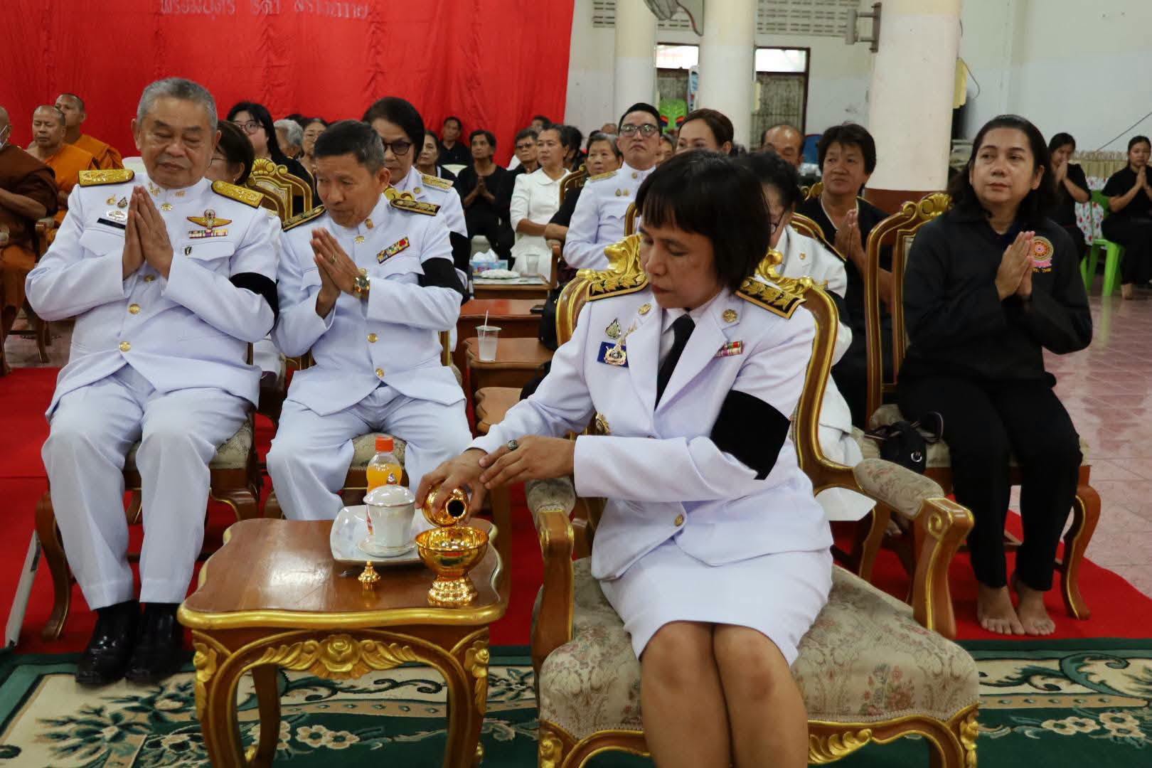 รองผู้ว่าฯ สิงห์บุรี เป็นประธานพิธีน้ำหลวงสรงศพ &ldquo;พระครูวิริยกิจจาธาร&rdquo; อดีตเจ้าอาวาสวัดโพธิ์ข้าวผอก